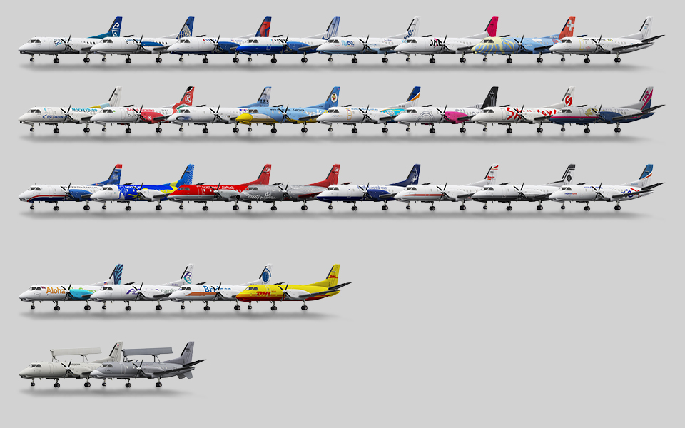 Saab 340b Seating Chart